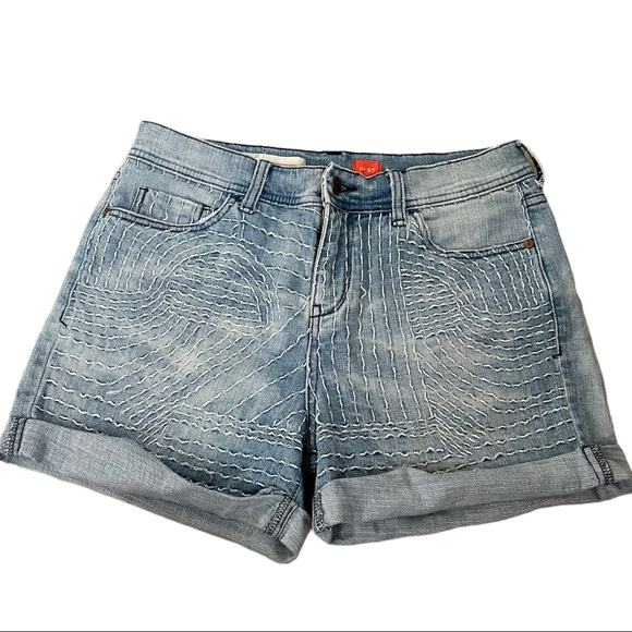 Madewell Pants - PILCRO AND THE LETTERPRESS white stitching jean shorts sz 27